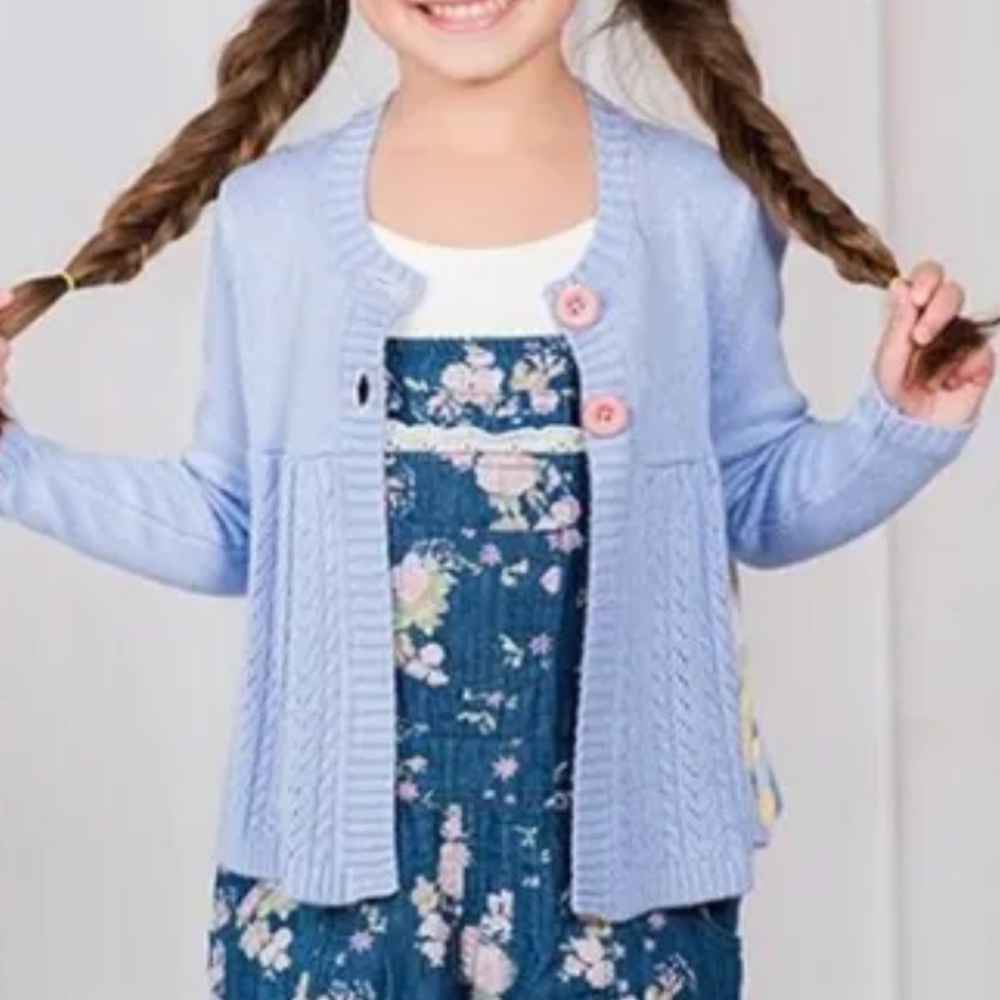 Matilda Jane Spy Garden Sweater Sz 10
